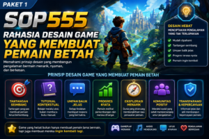 SOP555: Rahasia Desain Game yang Membuat Pemain Betah